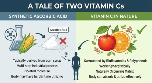 Synthetic vs. Whole-Food Vitamins
